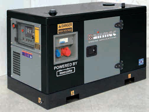 Generatore AIRMEC 3C 4PS 12 KVA - www.delbroccosrl.it